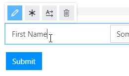 Edit Field's title