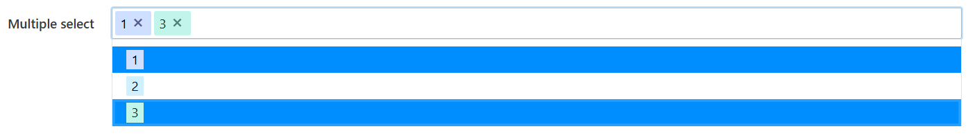 Choosing an option from a drop down
