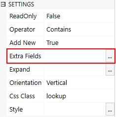 Extra Fields