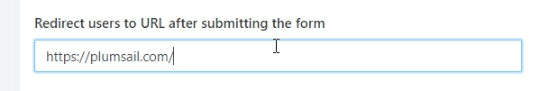 Redirect URL