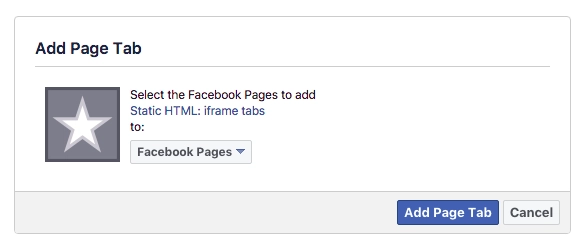 Add page tab