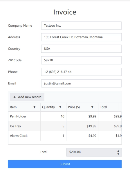 one size margins