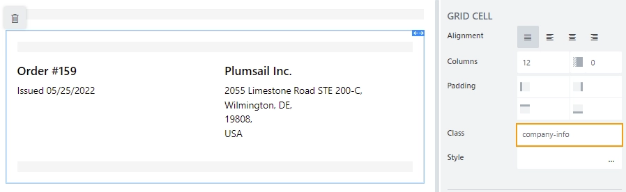 Company info
