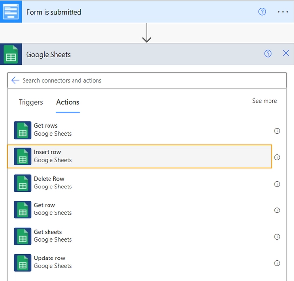 Search for Google Sheets