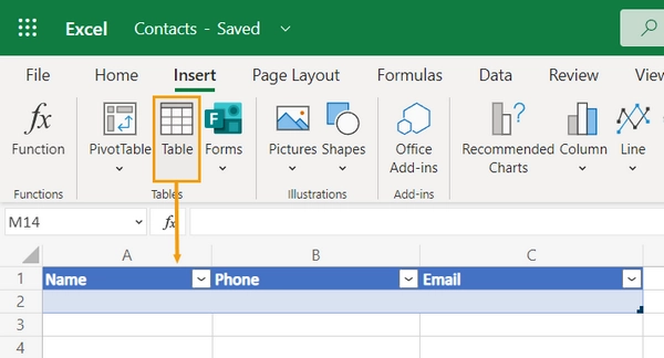 How To Add Another Row To Excel Table