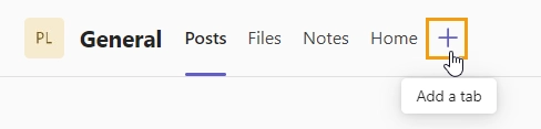 Add a tab