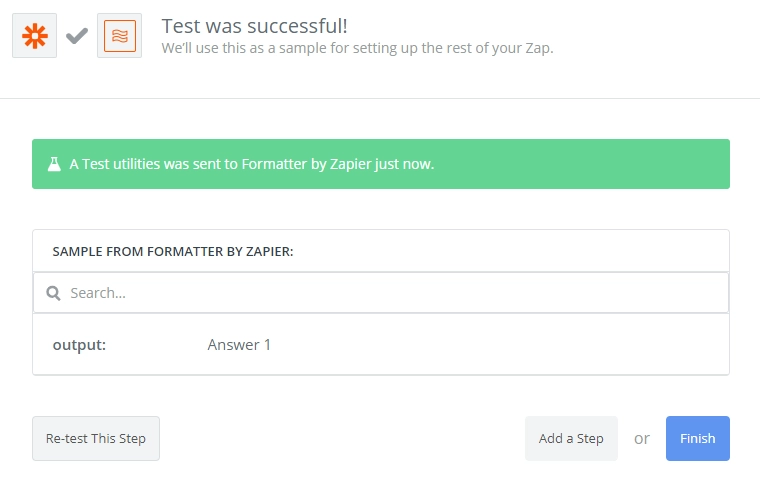 Test Output