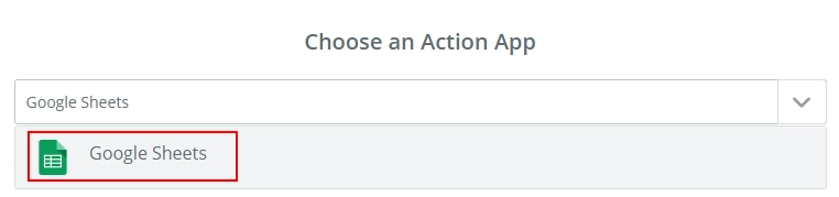 Search for Google Sheets App
