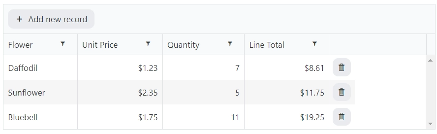 Populate fields from external data