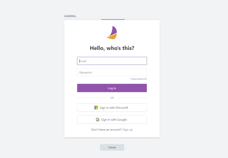 Log in to your Plumsail Account