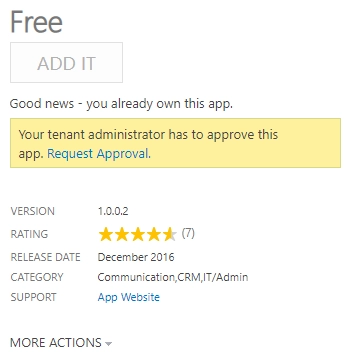 Request Approval