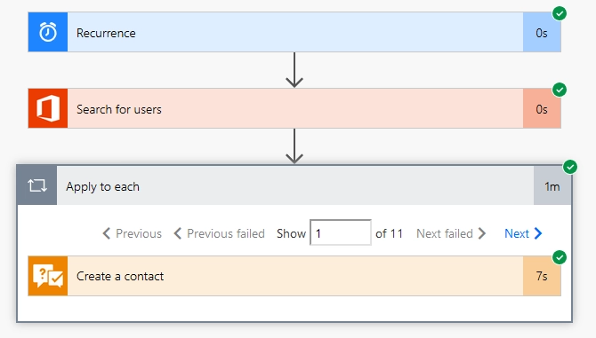 Create new scheduled flow