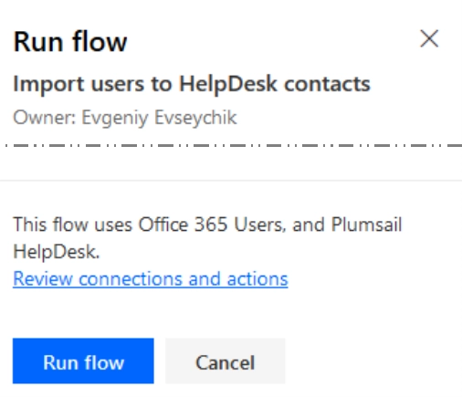 Create new scheduled flow