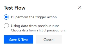 Create new scheduled flow