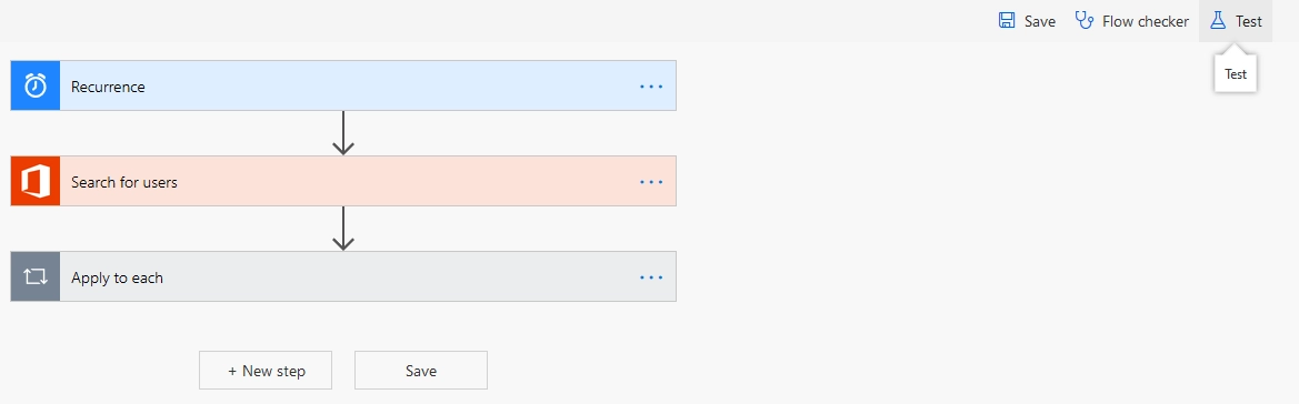 Create new scheduled flow