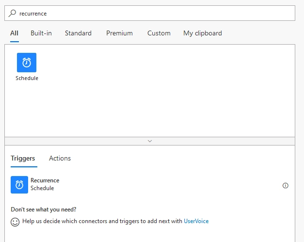 Create new scheduled flow