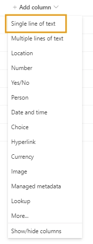 Add organization column