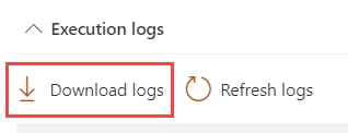Download logs