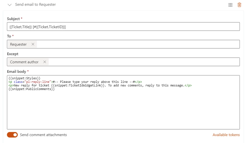 Send email (overview)