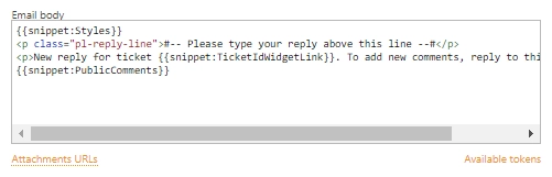 Send email (message body)