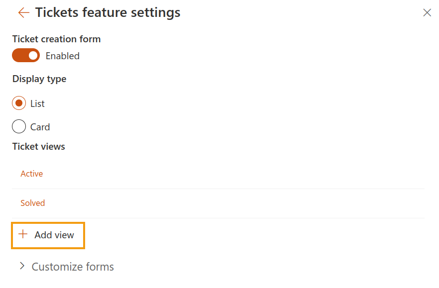 Add a HelpDesk widget