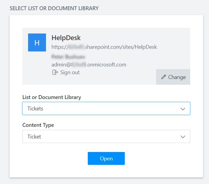 Connect To Tenant