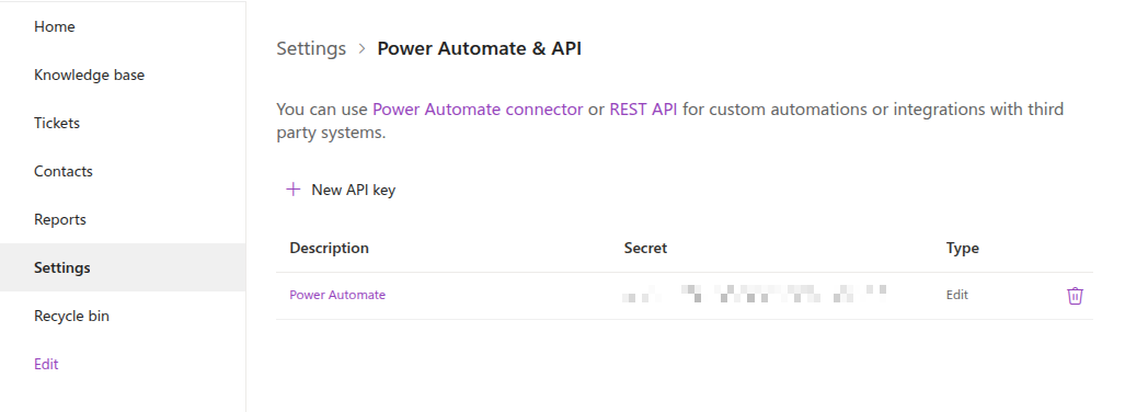 Create API