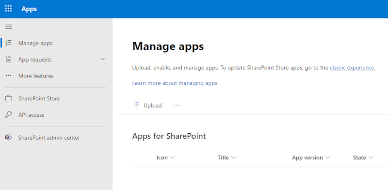 Creating app catalog