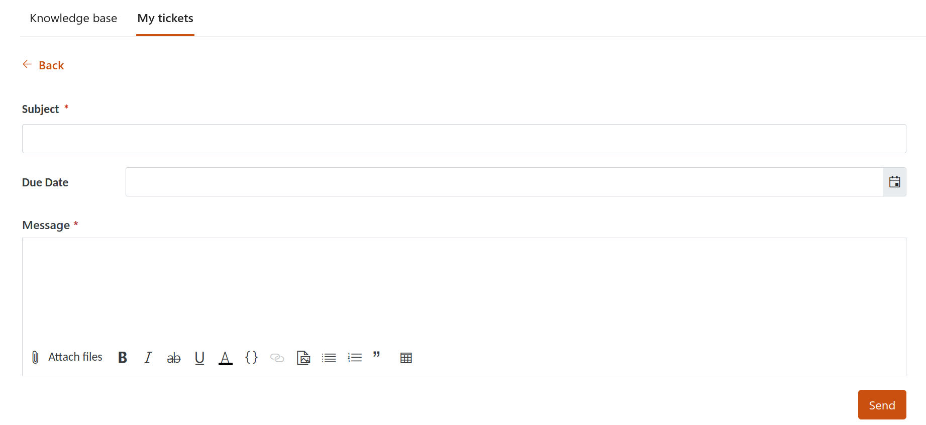 Custom widget form applied