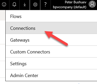 Power Automate (Microsoft Flow) Connection