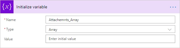 Initialize Array Variable