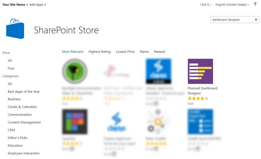 Install DD from SP store