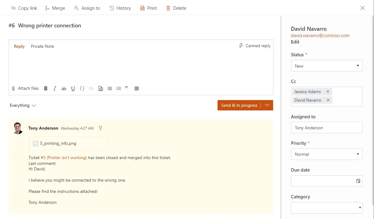 Editing of comments