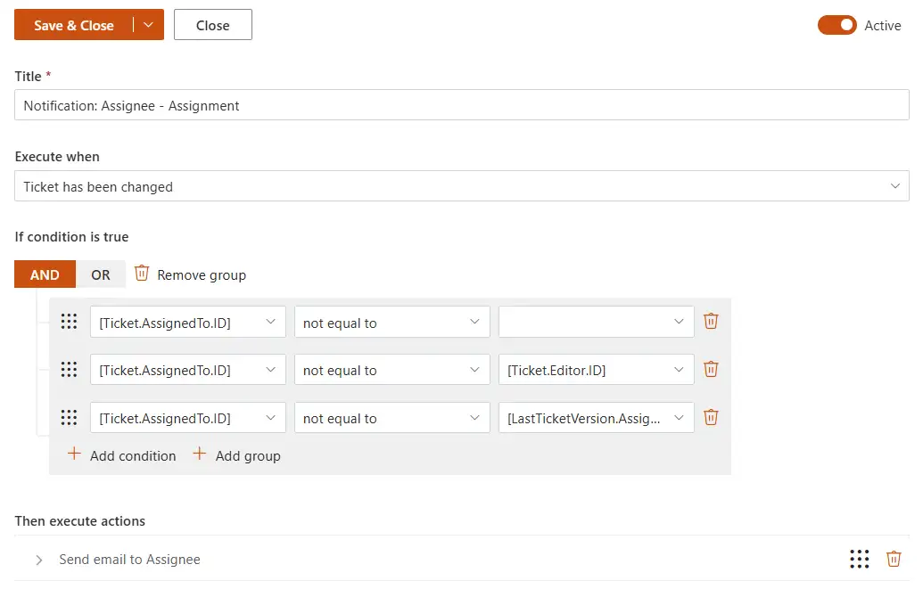 Assignee - Assignment