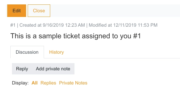 Reply Localization