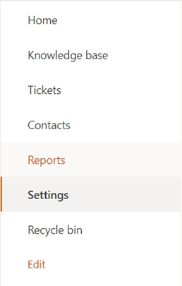 Settings Navigation Icon