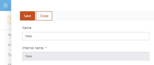 Edit ticket status