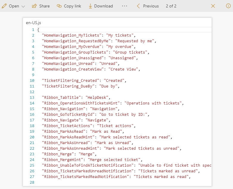 Modify Localization File
