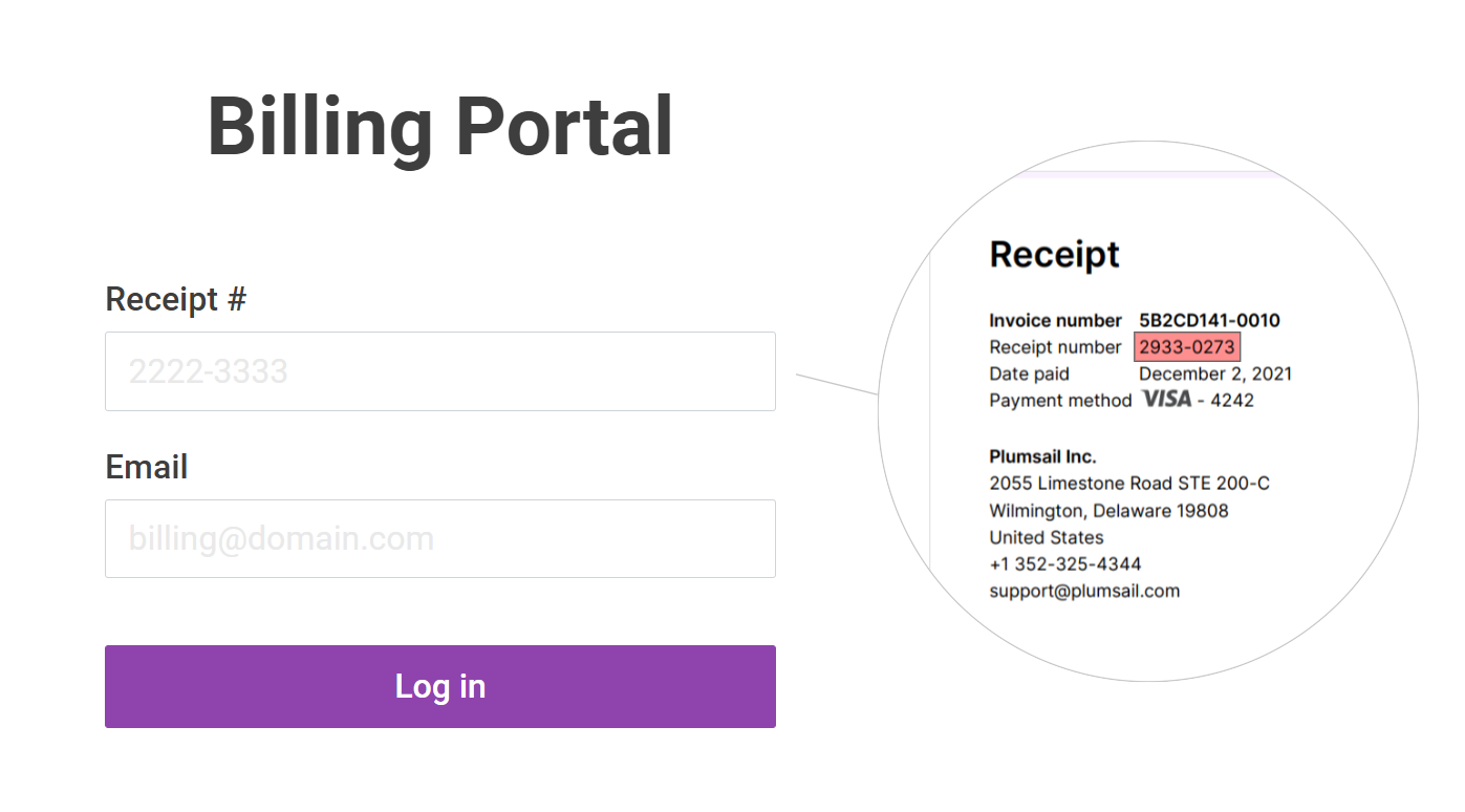 Stripe MyAccount