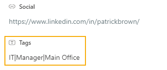 Add tags in SharePoint list