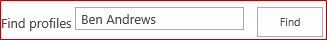 Find Specific Profile