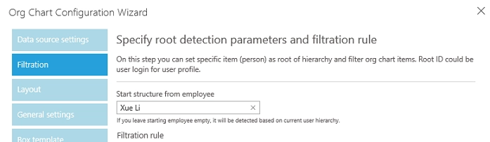 Root id field