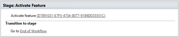 Activate a feature on the web or site