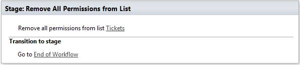 Remove All Permissions from List