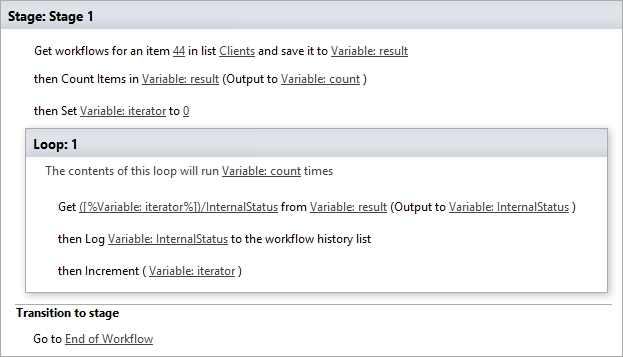 Get List Item Workflows
