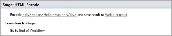 HTML Encode