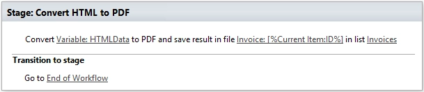 Convert HTML to PDF
