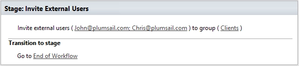 Invite external users