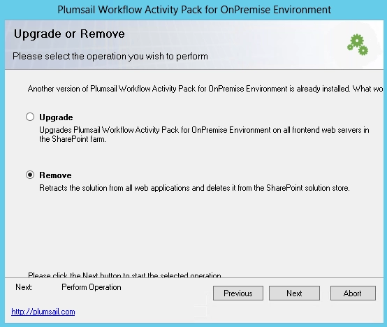 RemoveWFActivityPack