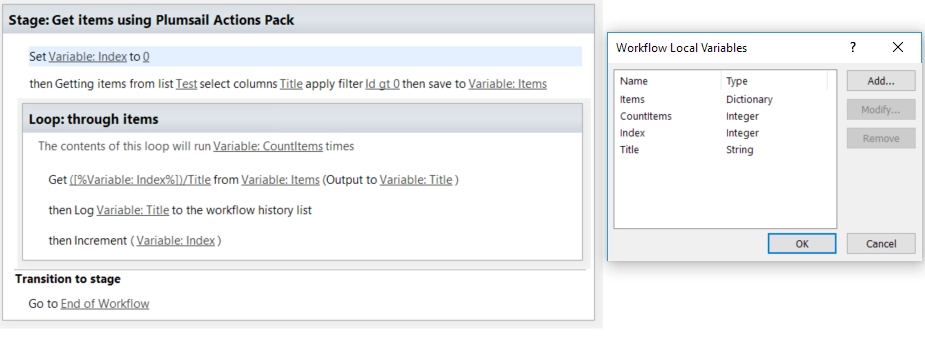 Get Items via REST API SharePoint Workflow